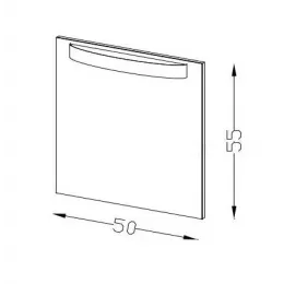 Зеркало Presqu'ile 50х55 см, с подсветкой EB1107-NF Jacob Delafon