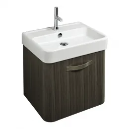 Модуль с раковиной Replay 60 см, серый ясень, 1 отверстие под смеситель, подвесной монтаж E4489-00+EB1070-270 Jacob Delafon