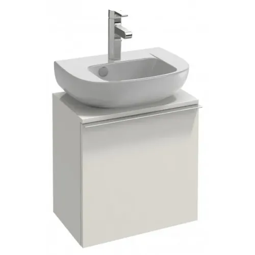 Модуль под раковину Odeon Up 45,2х28х45 см, белый блестящий, шарниры справа EB999D-N18 Jacob Delafon