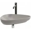 Накладная раковина Nouvelle Vague 56х40х18 см, 1 отв., без перелива, кашемир, санфарфор, с отв. под смеситель EVI002-MK4 Jacob Delafon