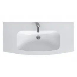 Мебельная раковина Nona 101х46,9 см, стекло, матовый белый EB1885RU-DE1 Jacob Delafon