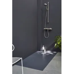 Душевой уголок Contra 140х90х195 см, помятая коробка, матовый E22FC90-BL+E22C140-BL+E67025-NAD+E9A1364-CP/У Jacob Delafon