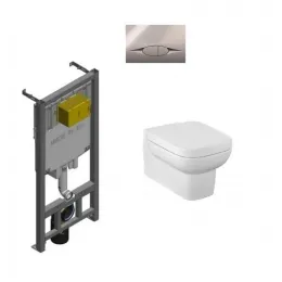 Комплект с инсталляцией Replay E4833-00+4964K-00+E29025-NF+E29027-CP Jacob Delafon