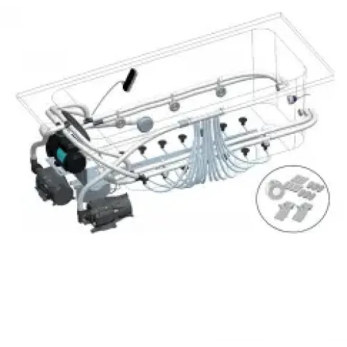 Гидромассажная ванна Evok 180х80 см, левосторонняя, с системой energy+ E5EN214LRU-00 Jacob Delafon