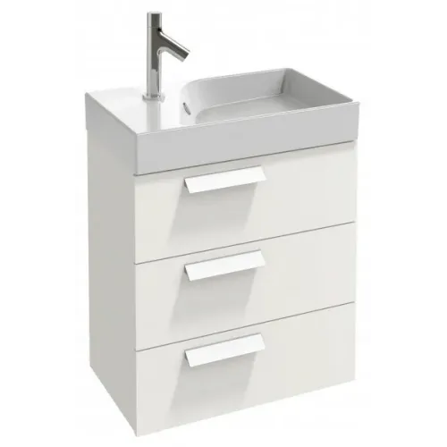 Модуль под раковину Formilia Rythmik 59,5х36х63,4 см, белый глянцевый EB1306-G1C Jacob Delafon