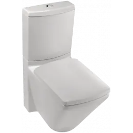 Унитаз-компакт Escale 39,5х68 см, 3/6 л, нижняя подводка, универсальный выпуск, с сиденьем 19038W-00+E1416-00 Jacob Delafon