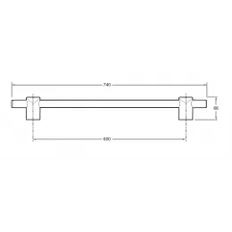 Душевой гарнитур Citrus со штангой, мыльницей, шлангом и лейкой, 4 режима E12907-CP Jacob Delafon
