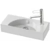 Подвесная раковина Odeon Rive Gauche 55х22,5х8,5 см, отверстие под смеситель справа, санфаянс EGO112-56-00 Jacob Delafon