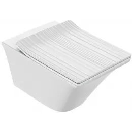 Подвесной унитаз Grands Boulevards 37х54 см, безободковый, без сиденья EDW102-00 Jacob Delafon