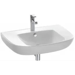Подвесная раковина Odeon Up 70х56,5х13 см, одно отверстие для смесителя, санфарфор E4495-00 Jacob Delafon