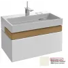 Модуль под раковину Terrace 80х48х30 см, жасмин сатин, верхний ящик из цельного дерева, система push-to-open EB1186-S24 Jacob Delafon
