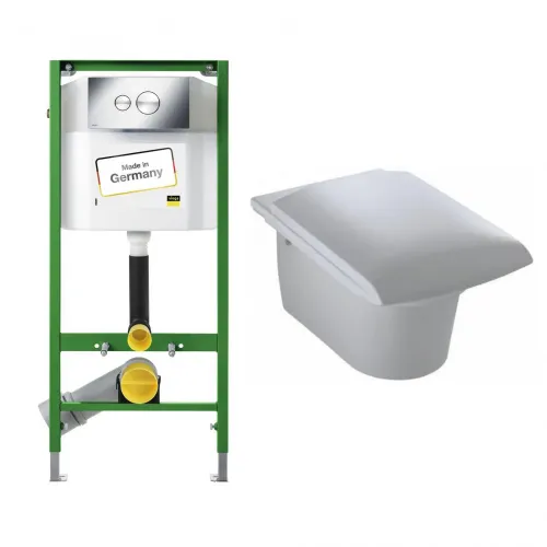 Комплект с инсталляцией Stillness с микролифтом E1303-00+713386 Jacob Delafon