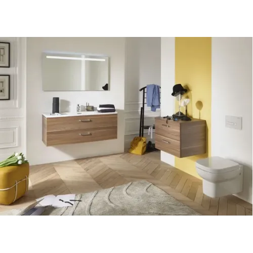 Модуль под раковину Vox 120х46х45,2 см, 2 ящика, прямоугольные ручки, ментол матовый EB2071-R2-M79 Jacob Delafon