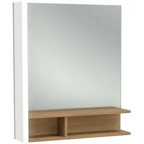 Комплект мебели для ванной Terrace 60 см, белый блестящий лак, подвесной монтаж, с подсветкой EXE112-00+EB1180G-NF+EB1185-G1C Jacob Delafon