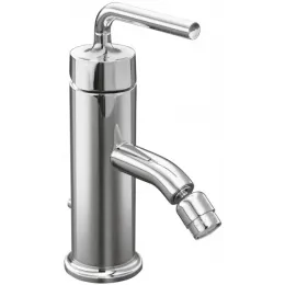 Смеситель для биде Purist аэратор с антиизвестковым покрытием, с донным клапаном E14434-4A-CP Jacob Delafon