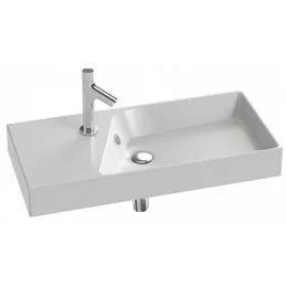 Подвесная раковина Rythmik 80х37х11 см, санфарфор XP112K-Z-00 Jacob Delafon