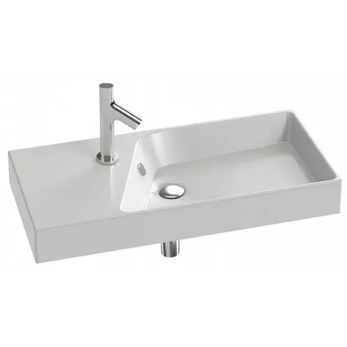 Подвесная раковина Rythmik 80х37х11 см, санфарфор XP112K-Z-00 Jacob Delafon