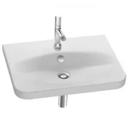 Подвесная раковина Replay 60х46х8 см, с 1 отверстием для смесителя, санфарфор E4485-00 Jacob Delafon