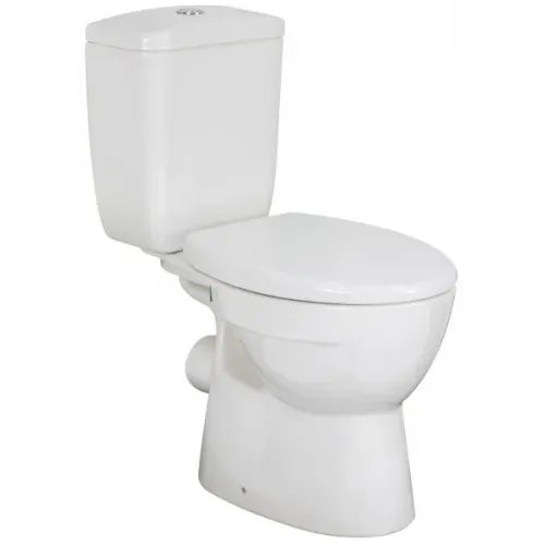 Унитаз-компакт July 35х64 см, нижняя подводка, горизонтальный выпуск, без сиденья E24541RU-0 Jacob Delafon