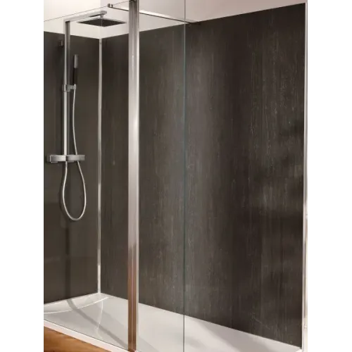 Декоративная панель на стену Panolux 120х255 см, фактурные, черный гранит/ перламутровый мрамор E63030-D32 Jacob Delafon