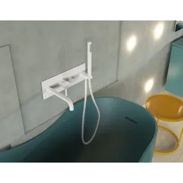 Смеситель для ванны с душем Paffoni Light LIG001BO