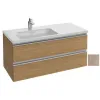 Модуль под раковину Vox 100х46х45 см, квебекский дуб, 2 ящика, встроенные ручки EB2025-RA-E10 Jacob Delafon