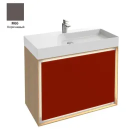 Модуль под раковину Rythmik pure 89х45,2х65 см, коричневый, 1 выдвижной + 1 внутренний ящики, подсветка EB1771-M65 Jacob Delafon