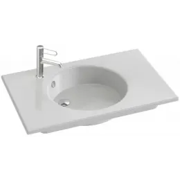 Мебельная раковина Odeon Rive Gauche 81х51,2 см, санфарфор EXAW112-Z-00 Jacob Delafon