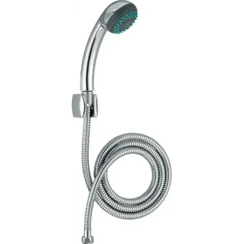 Душевая лейка Basic 1 с регулируемым держателем, 2 режима, шланг в комплекте E14326-CP Jacob Delafon