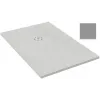 Поддон Singulier 120х80х3 см, серый шелк, матовый, антискользящее покрытие, прямоугольный, Neoroc E67013-MGZ Jacob Delafon