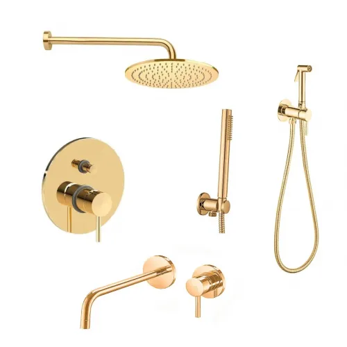 Комплект для душа PAFFONI Light KITZLIG015HG006KING