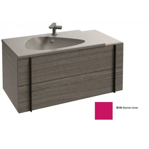 Модуль под раковину Nouvelle Vague 100х50,8х45,2 см, 2 ящика, фуксия сатин EB3031-S16 Jacob Delafon