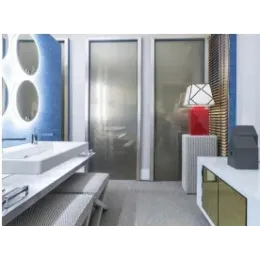 Зеркало 50х50 см, с подсветкой, с подогревом EB1450-NF Jacob Delafon