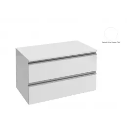 Тумба для ванной Vox белый блестящий лак, с 2 ящиками, подвесной монтаж 80х46 см EB2061-RA-G1C Jacob Delafon