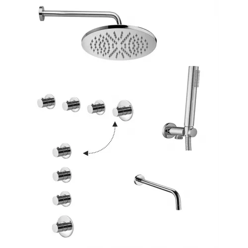 Комплект для ванны PAFFONI Modular Box KITMB019CR139KING