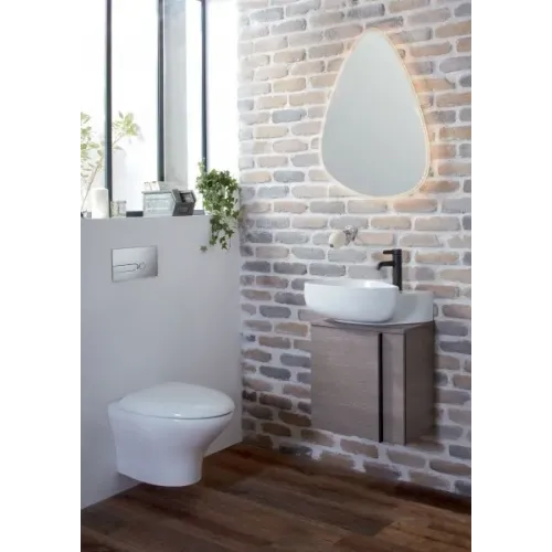 Подвесная раковина Nouvelle Vague 45х36х10 см, 1 отверстие для смесителя, санфарфор EGK112-00 Jacob Delafon