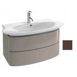 Модуль под раковину Presqu'ile 83х45х45 см, ледяной коричневый блестящий, 2 выдвижных ящика EB1104-N23 Jacob Delafon