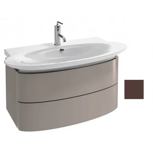 Модуль под раковину Presqu'ile 83х45х45 см, ледяной коричневый блестящий, 2 выдвижных ящика EB1104-N23 Jacob Delafon
