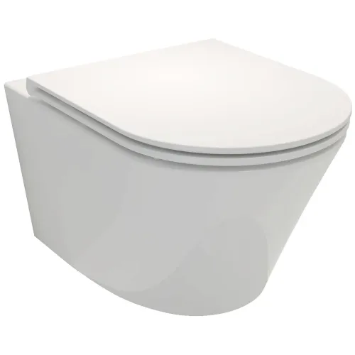 Подвесной унитаз Rodin 35,5х52 см, безободковый, без сиденья EDY102-00 Jacob Delafon