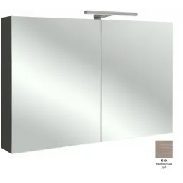 Зеркало 120х65 см, подсветка, розетка, квебекский дуб, с подсветкой EB1368-E10 Jacob Delafon