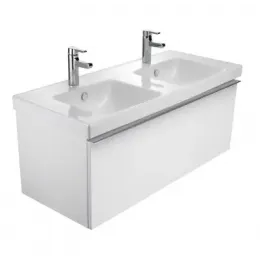 Модуль под раковину Odeon Up 117х48,5х45 см, белый блестящий EB887-N18 Jacob Delafon