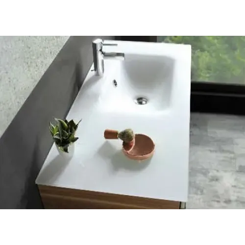 Мебельная раковина Vox 100х46 см, левосторонняя, белая глянцевая EB2103-DD1 Jacob Delafon