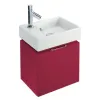 Модуль под раковину Rythmik 38,6х29х36,9 см, малиновый лак, 1 дверца EB1036-R3 Jacob Delafon