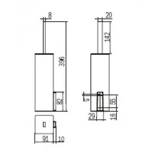Ершик туалетный INDA MY WAY AV114BNE