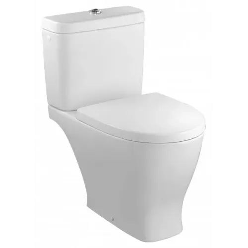 Унитаз-компакт Odeon Up 40х66 см, нижняя подводка, универсальный выпуск, без сиденья E4742-00+4957CK-00 Jacob Delafon