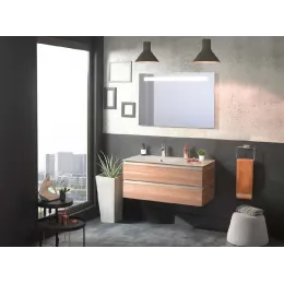 Мебельная раковина Vox 100х46 см, правосторонняя, серая глянцевая EB2102-DD2 Jacob Delafon