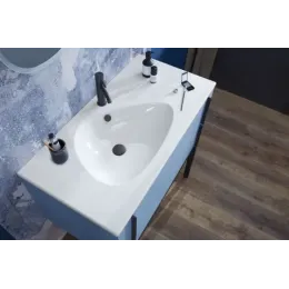 Подвесная раковина Nouvelle Vague 121х51х13 см, 1 отверстие для смесителя, белая, санфарфор EXAP112-00 Jacob Delafon