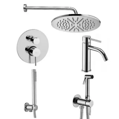 Комплект смесителей PAFFONI Light KITZLIG018CR071