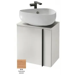 Модуль под раковину Nouvelle Vague 45х30х46,8 см, шарниры слева, 1 полка, ореховое дерево EB3045G-E16 Jacob Delafon