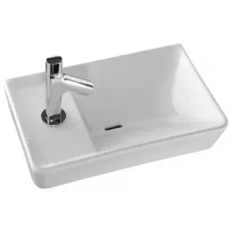 Комплект мебели для ванной Reve 45 см, белый блестящий, 2 дверцы, с подсветкой, подвесной монтаж E4805-00+EB1138-G1C+EB581-NF Jacob Delafon